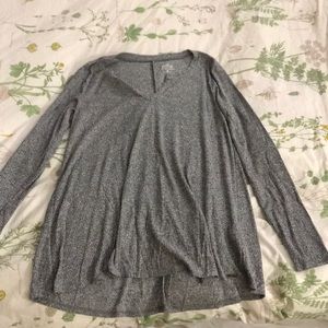 Heather grey long sleeve